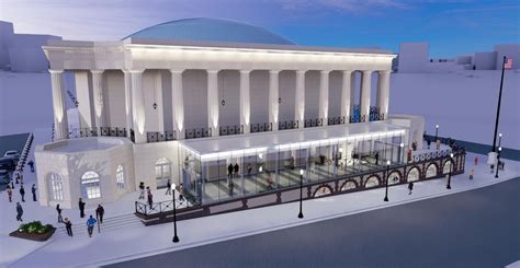 New glass lobby, restroom wings planned for Macon City Auditorium ...