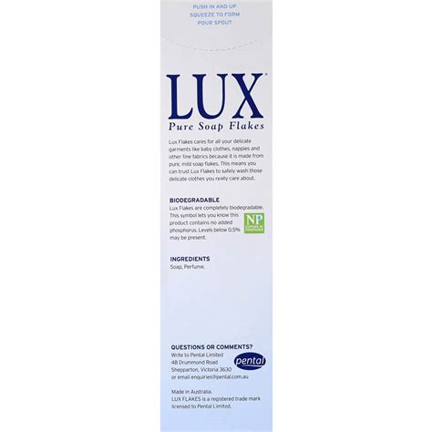 Lux Pure Laundry Soap Flakes 700g | Woolworths