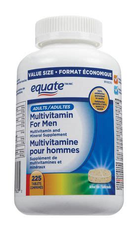 Equate Multivitamin for Men, 225 Tablets - Walmart.ca