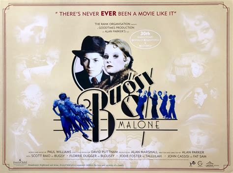 Original Bugsy Malone Movie Poster - Musical - Comedy - Alan Parker