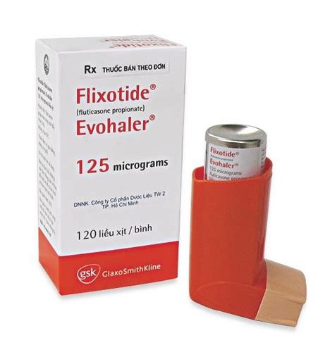 FLIXOTIDE EVOHALER 120 DOSES 125MCG | IBN RUSHD PHARMACY