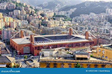 View of the Football Stadium Luigi Ferraris of Genoa, Italy Editorial Image - Image of genova ...