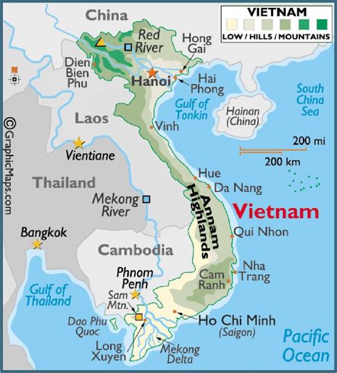 Saigon sulla mappa - Mappa di saigon (Vietnam)