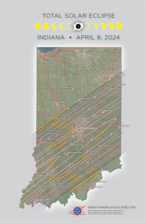 Total Solar Eclipse 2024 Indiana — Great American Eclipse