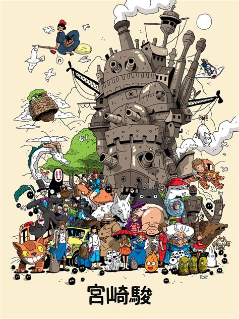 Seventy-Five Artists Honor Hayao Miyazaki in New Gallery Show ...