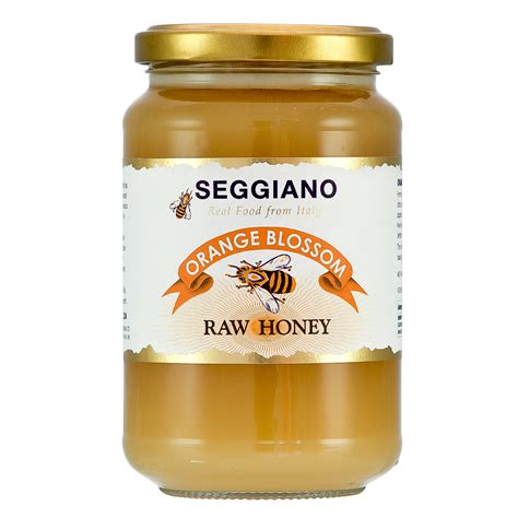 Orange Blossom Raw Honey | Pure Natural Italian Honey | Seggiano