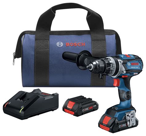 BOSCH, 18V DC, Compact, Drill Kit - 55JD93|GSR18V-755CB25 - Grainger