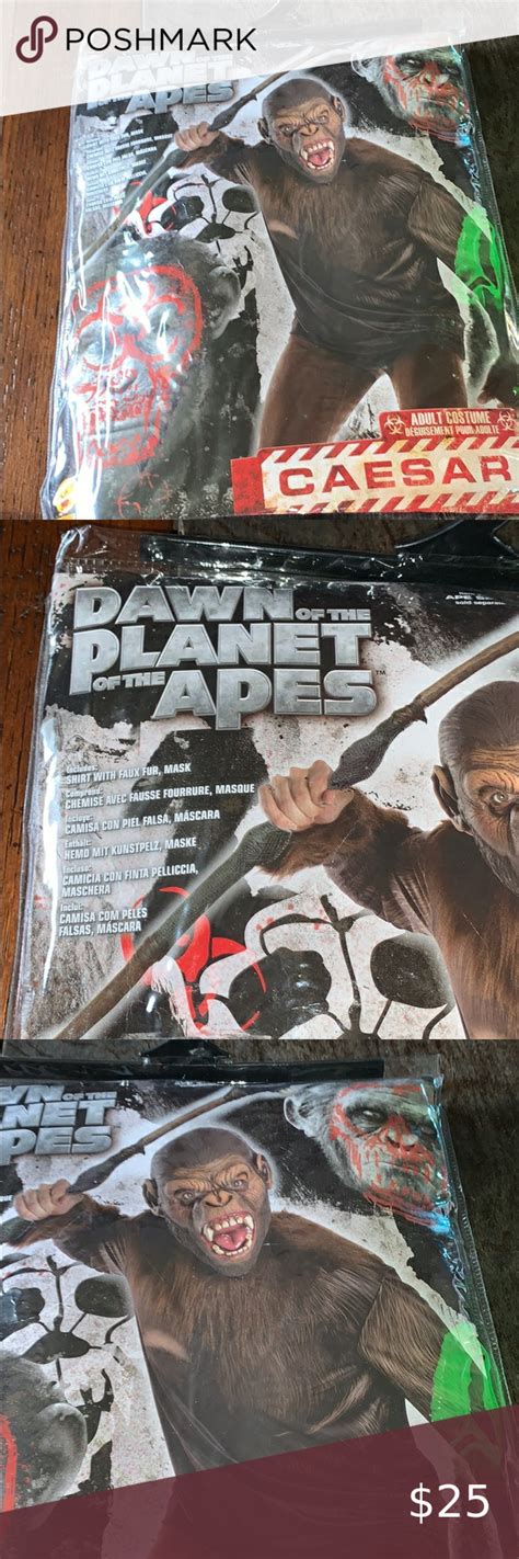 caesar ape planet of the apes halloween costume | Planet of the apes, Halloween costumes, Apes