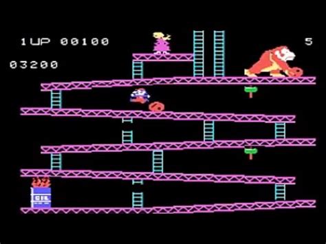 Donkey Kong (Coleco/ColecoVision 1982) - YouTube