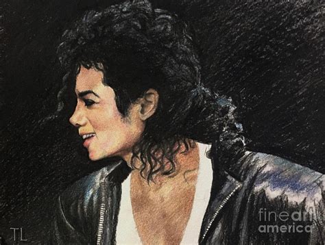 Michael Jackson Bad Drawing by Tania Larionova - Pixels