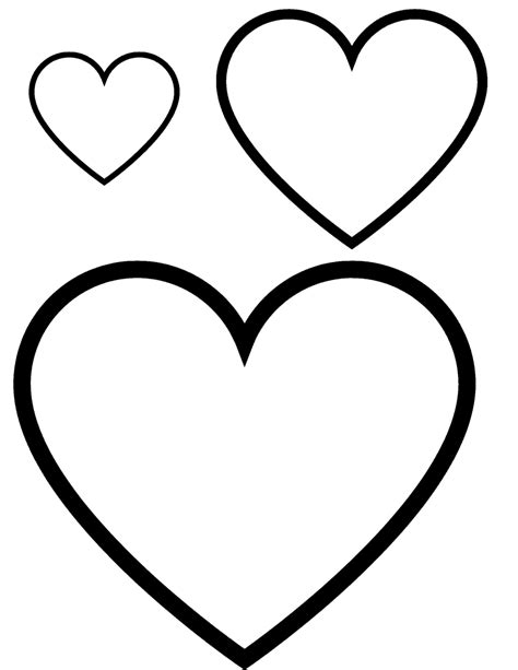 Printable Heart Template