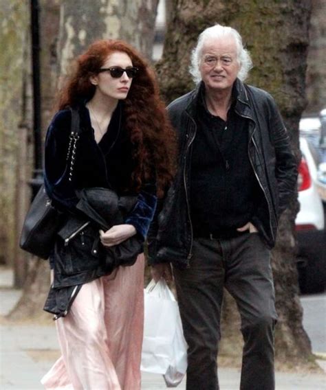 Jimmy Page Steps Out with Much Younger GF Scarlett Sabet