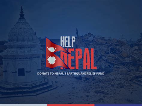 Nepal Earthquake Relief Fund by Shaun on Dribbble