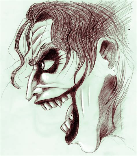 Joker sketch by TheFishyOne on Newgrounds