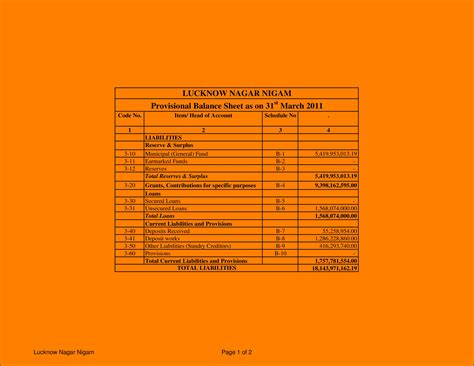 Blank Balance Sheet Format Pdf - Form : Resume Examples #lV8NWLW510