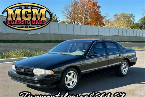 Classic 1996 Chevrolet Impala ONLY 38,000 ORIGINAL MILES NICE SUPER ...