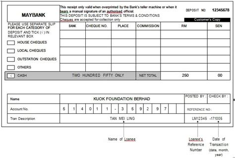 Free Printable Deposit Slip Templates and Examples for Bank (Excel ...