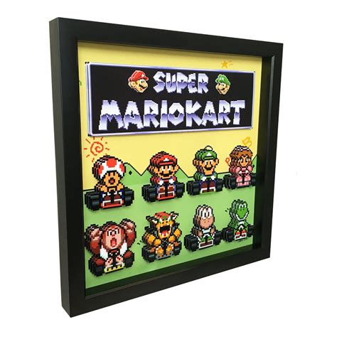 Super Mario Kart Art Super Mario Kart Print Video Game Art Super Mario ...