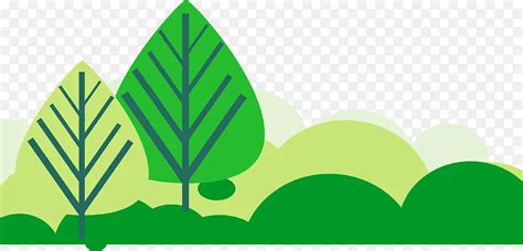 绿色卡通创意大树树林PNG图片素材下载_图片编号qdxjalbe-免抠素材网