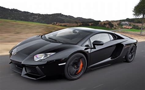 Black Lamborghini Aventador LP700-4 wallpaper | 1920x1200 | #16288