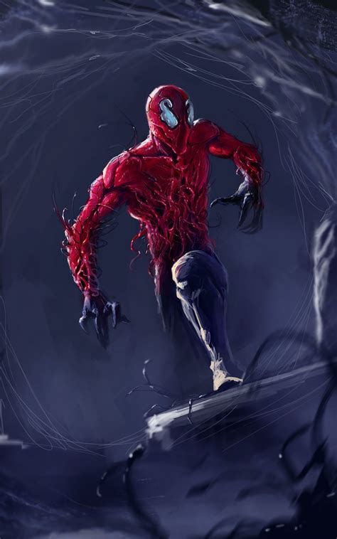 Toxin by Николай Трубицын on ArtStation. | Spiderman artwork, Toxin marvel, Symbiotes marvel