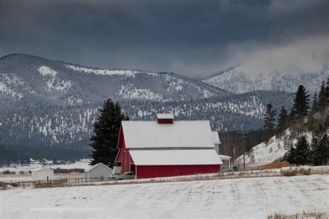 winter barn | Old barns, Old farm, Beautiful landscapes