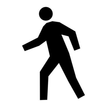 Pedestrian Crossing Stencil,