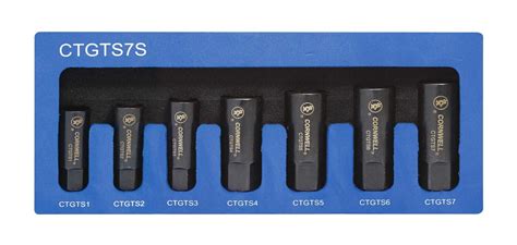 CTGTS7S - 7 Piece Tap Socket Set