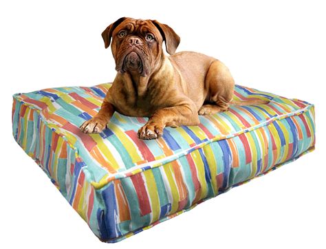 Bessie and Barnie Water Resistant Brickell Indoor/Outdoor Durable Rectangle Pet/Dog Bed with ...