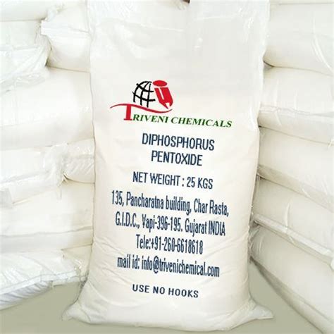 Powder Diphosphorus Pentoxide, Grade Standard: Technical Grade, Packaging Type: Bag at best ...