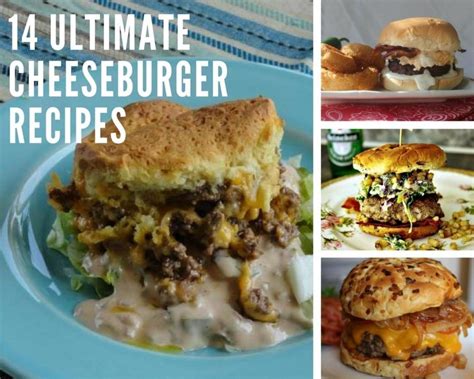 14 Ultimate Cheeseburger Recipes - Just A Pinch