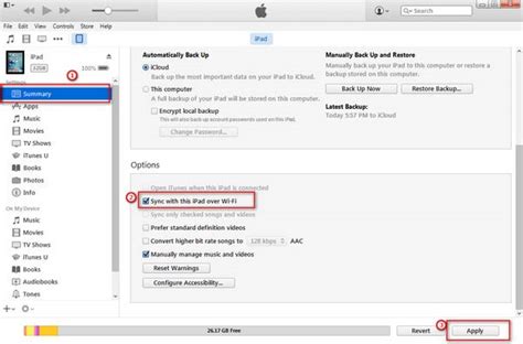 Two Simple Ways to Sync iPad to iTunes