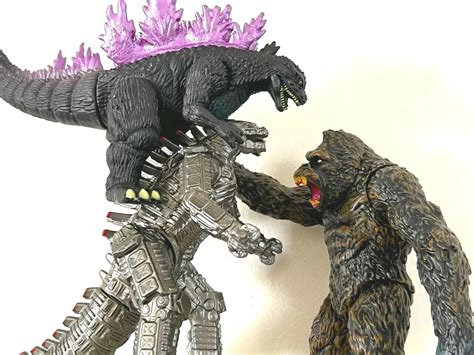 Godzilla Vs Kong Mechagodzilla Toys Godzilla Vs Kong Action, 41% OFF