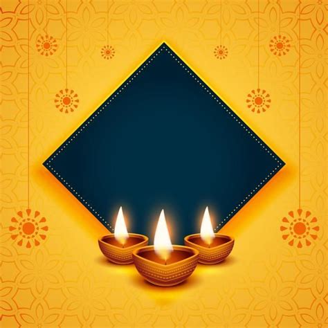 Decorative Happy Diwali Festival Background