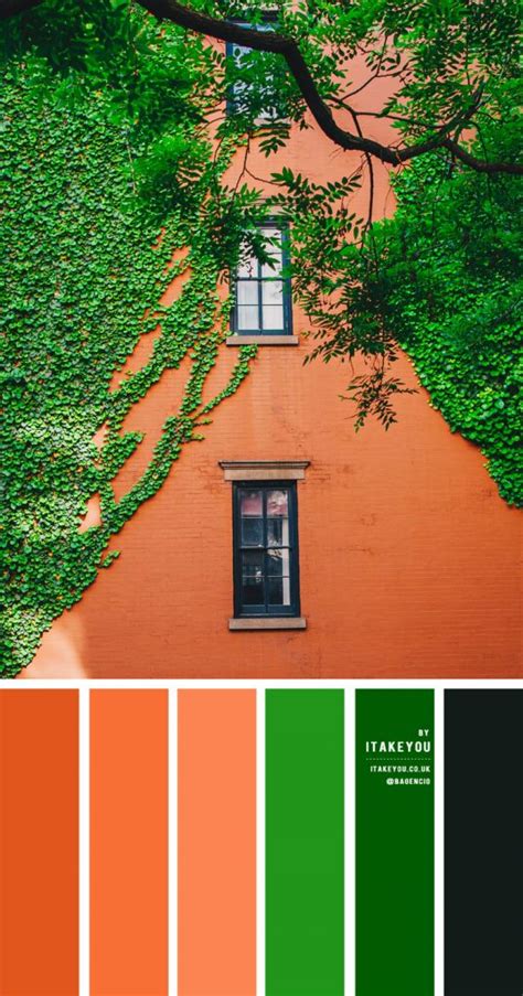 Green and Terracotta color scheme I Take You | Wedding Readings ...