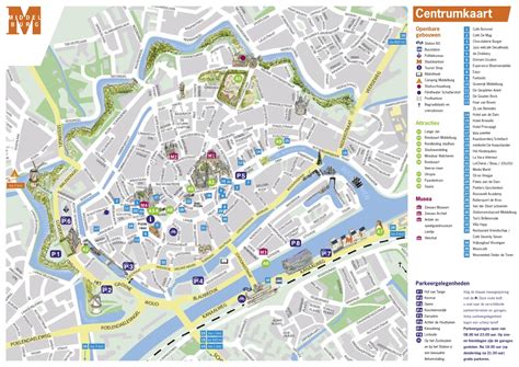 Middelburg tourist map - Ontheworldmap.com