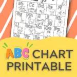 ABC Chart for Kids (Free Printable ABC Alphabet Chart) - Good Mom Living