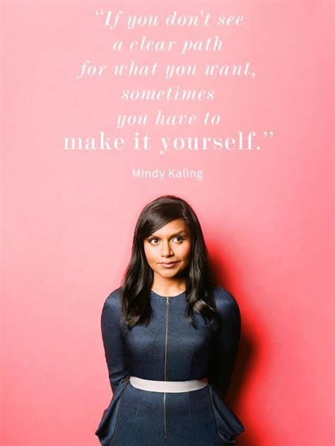 Mindy Kaling Speaks The Truth! 5 Of Her Best Quotes On Being Awesome. – InspireMore | Mindy ...