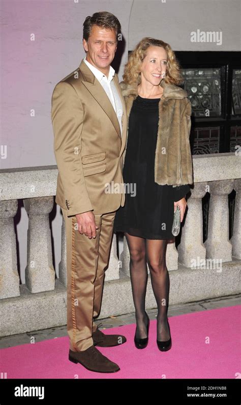 Andrew Castle and wife Sophia Castle arriving at the Inspiration Awards For Women 2010, Cadogan ...