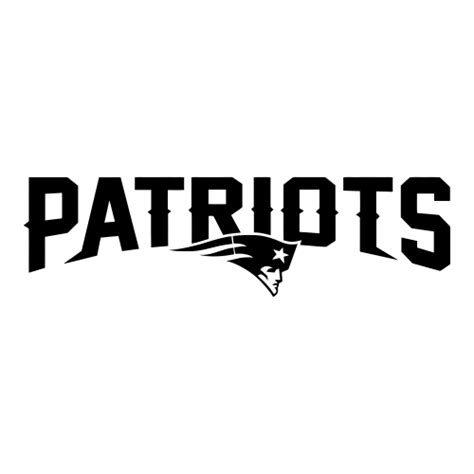 Black and White Patriots Logo - LogoDix