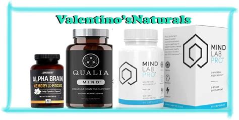 Alpha Brain Vs Mind Lab Pro Vs Qualia. What Is The Best Nootropic? | Valentino's Naturals