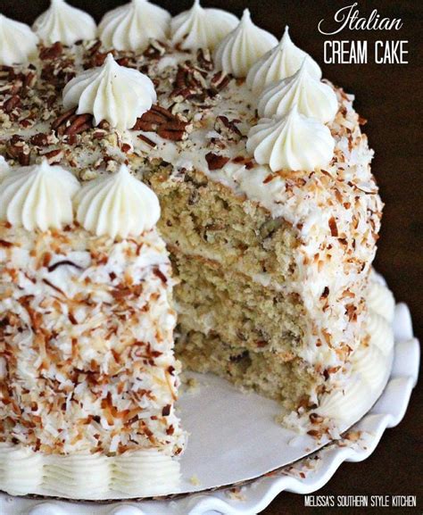 15 Great Recipe for Italian Cream Cake – Easy Recipes To Make at Home