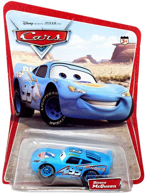 Disney / Pixar Cars Series 1 Blue Dinoco Lightning McQueen Diecast Car ...