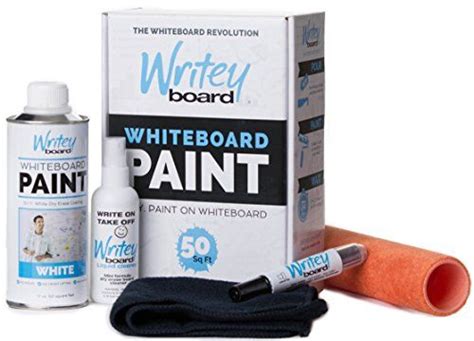 Create Your Own Dry Erase Board with Writeyboard Premium Whiteboard Paint Kit