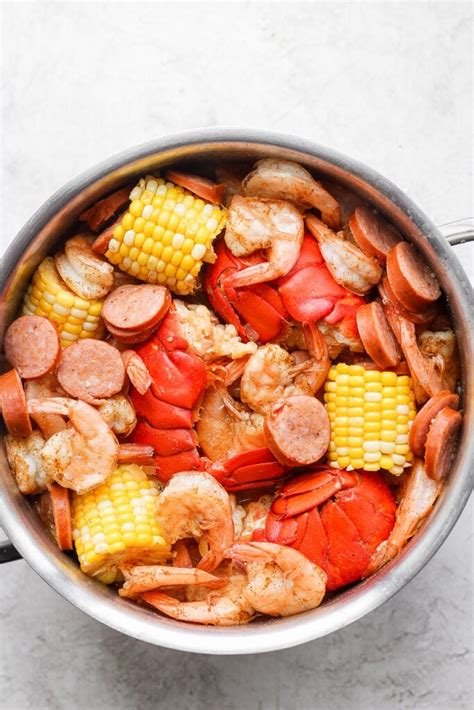 Easy Seafood Boil Recipe (one pot dinner!) - Fit Foodie Finds