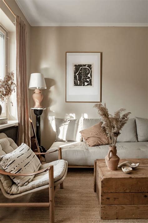 Earthy Tones and Natural Materials in a Scandi Apartment — THE NORDROOM | Home decor, House ...