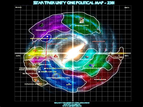 Star Trek Galaxy Map Interactive