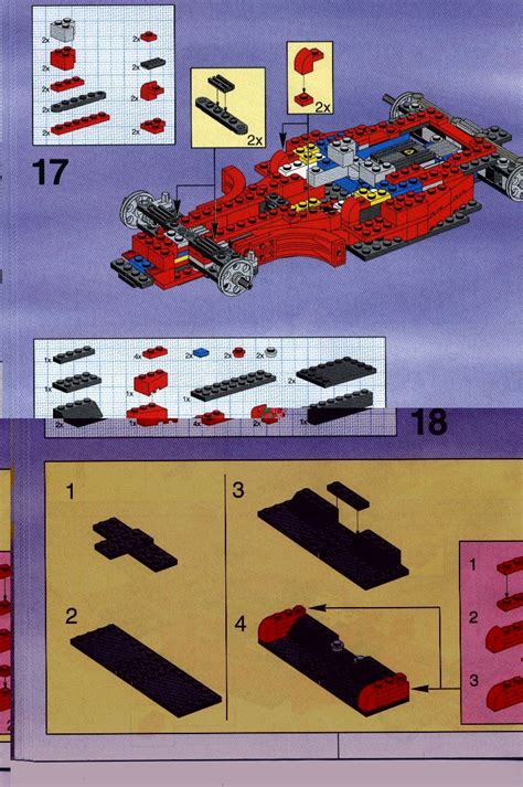 Model Team - Ferrari Formula 1 Racing Car [Lego 2556] | Lego, Lego instructions, Ferrari