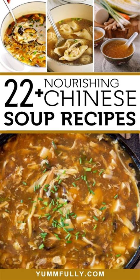 22+ Nourishing Chinese Soup Recipes - Yummy and fully