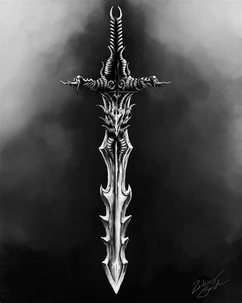 Demon Sword by Callthistragedy1 on DeviantArt